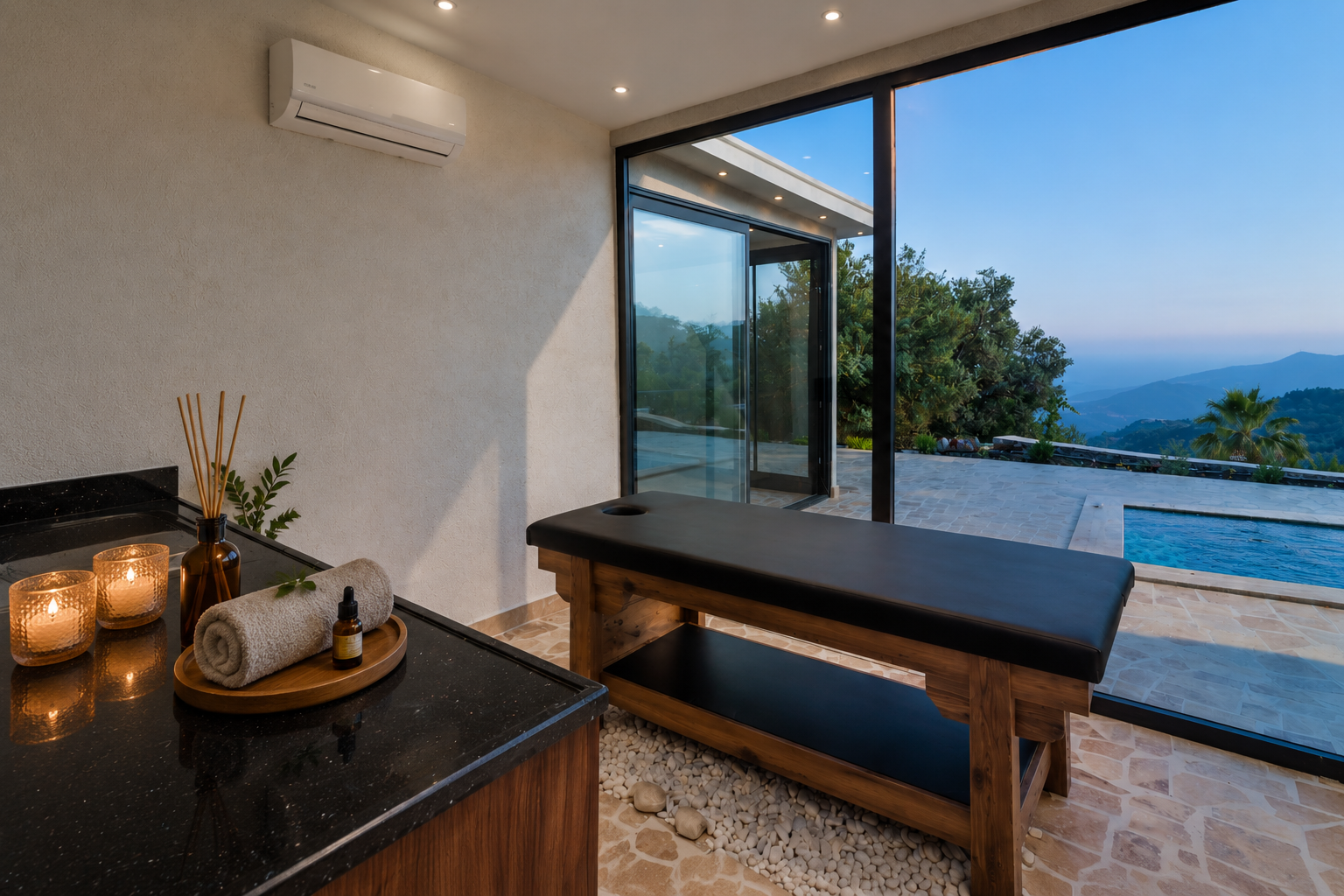 Turquoise Retreat teras